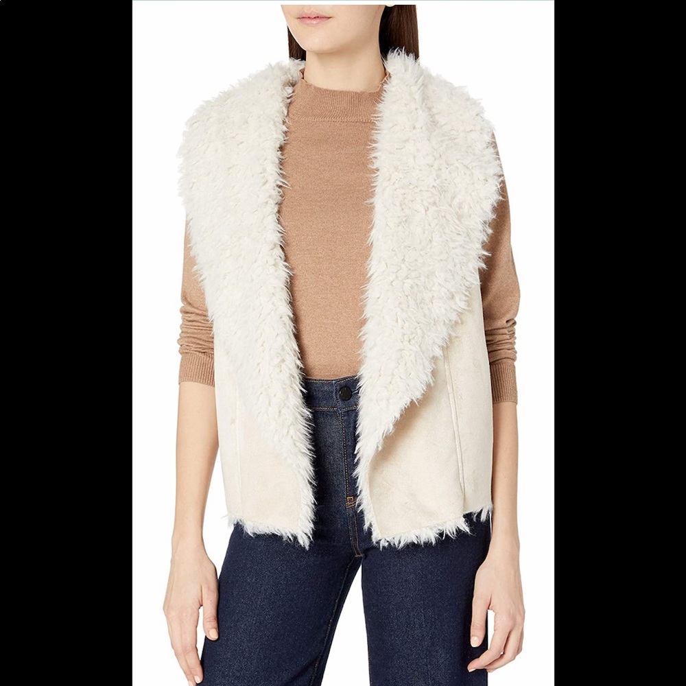 NWT JACK BB DAKOTA FUR VEST